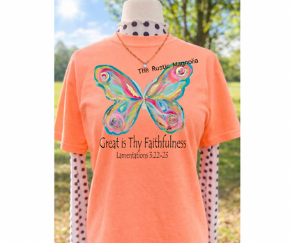 AGA Butterfly - Great is Thy Faithfulness