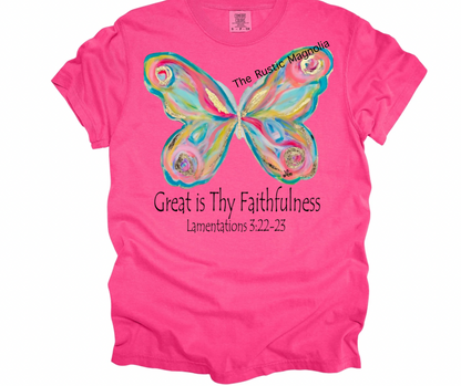 AGA Butterfly - Great is Thy Faithfulness