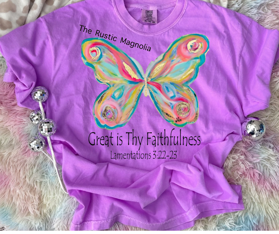 AGA Butterfly - Great is Thy Faithfulness