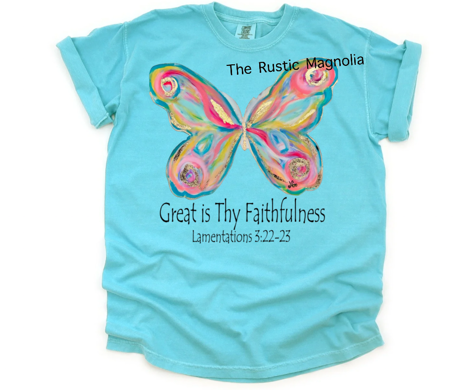 AGA Butterfly - Great is Thy Faithfulness