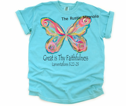 AGA Butterfly - Great is Thy Faithfulness