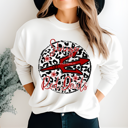 Leopard Stringer Red Devils