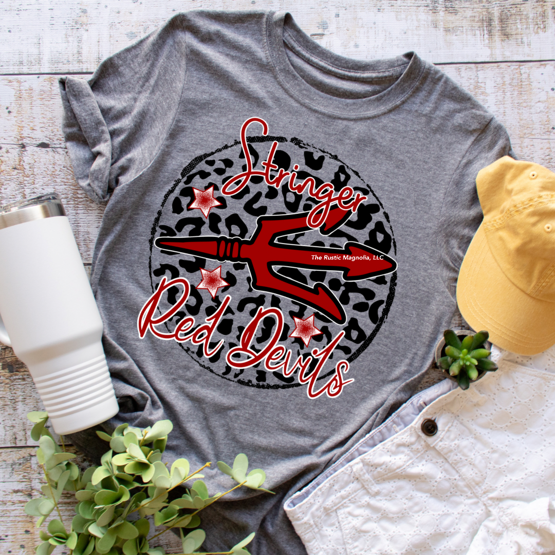 Leopard Stringer Red Devils