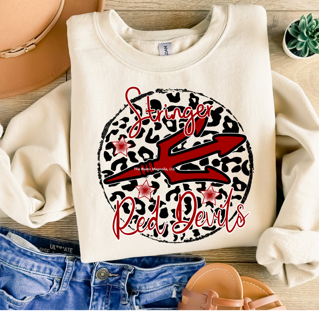 Leopard Stringer Red Devils