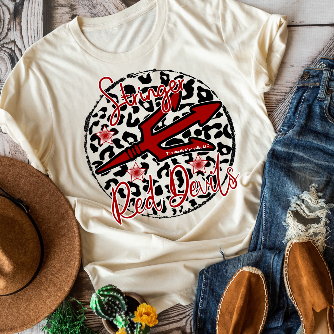 Leopard Stringer Red Devils