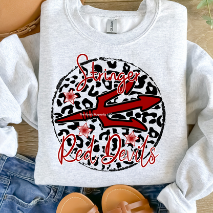 Leopard Stringer Red Devils