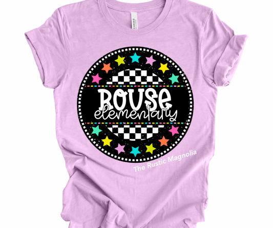 Rouse Elementary Checkered Stars
