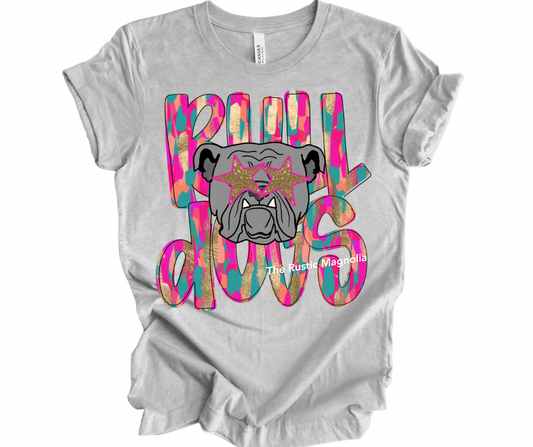 Painted Preppy Bulldogs