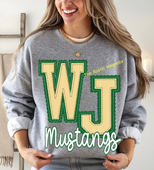 WJ Mustangs (Seersucker)