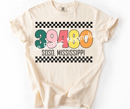 39480 Checkered - SOSO, MS