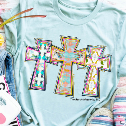 Watercolor Crosses