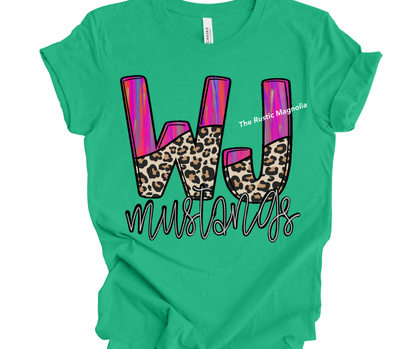 WJ Mustangs - Painted Leopard