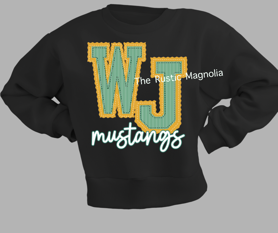 WJ Mustangs Prepster (Gold & Green)