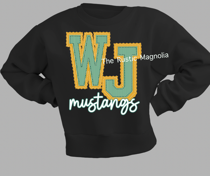 WJ Mustangs Prepster (Gold & Green)