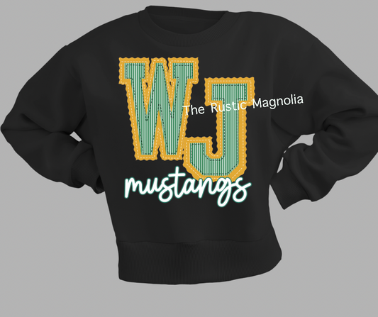 WJ Mustangs Prepster (Gold & Green)