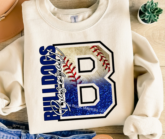 Bulldogs Baseball Sweatshirt