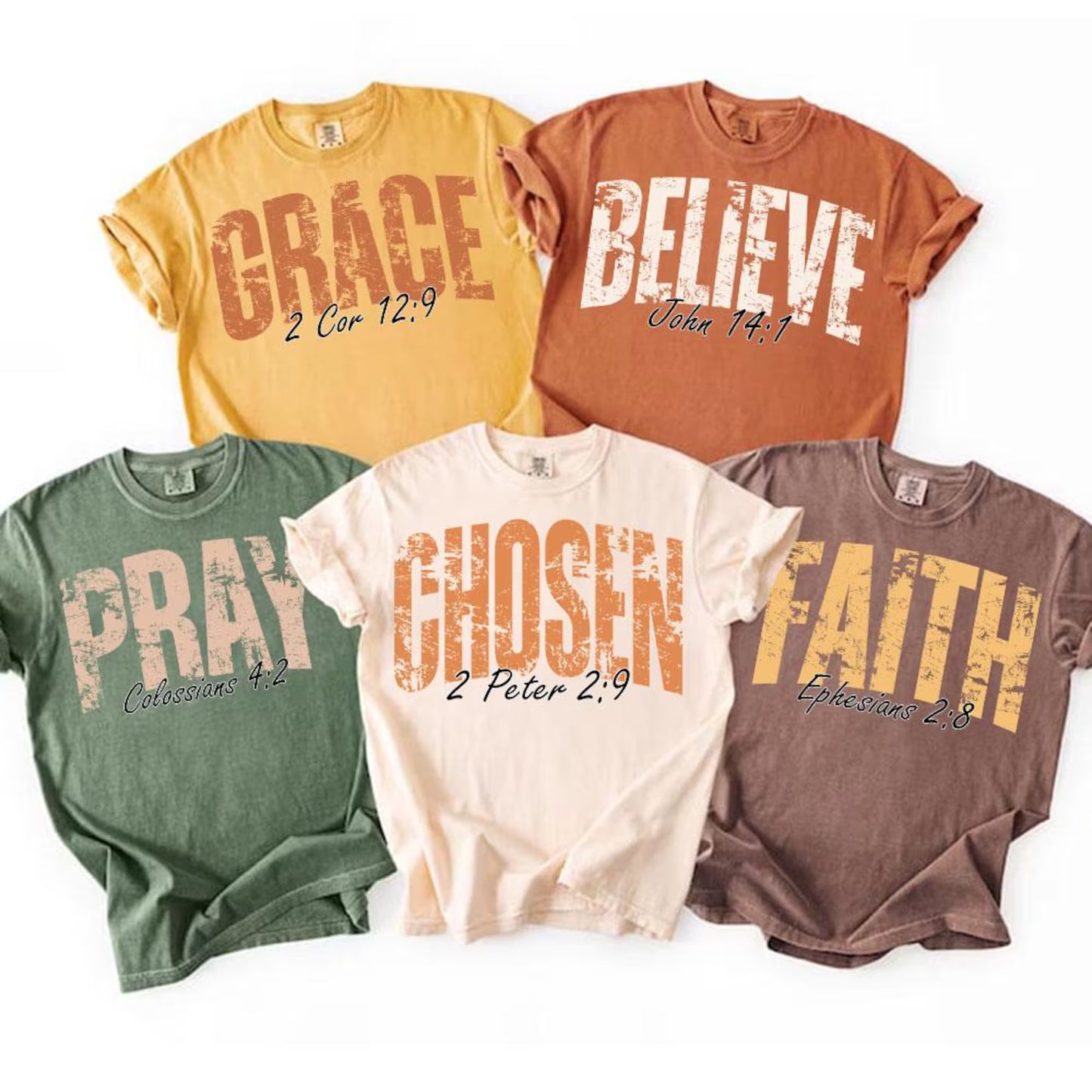 Grace; Believe; Pray; Chosen; Faith