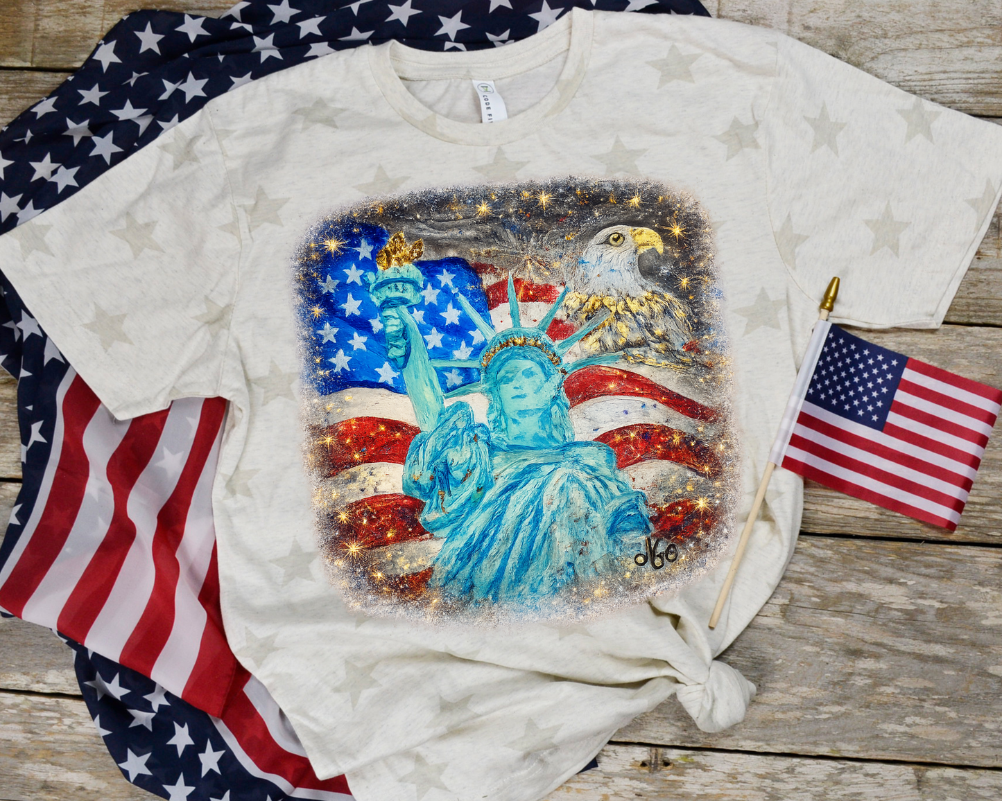 AGA USA Patriotic Gold Stars
