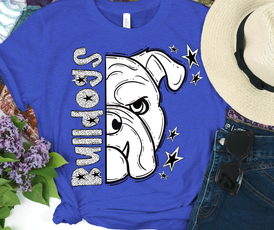 Bulldogs Dots & Stars