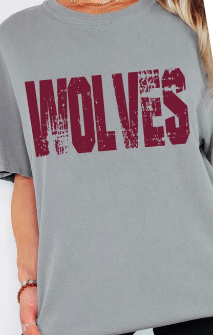 Wolves Grunge