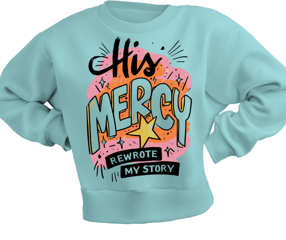 His Mercy Rewrote My Story Retro