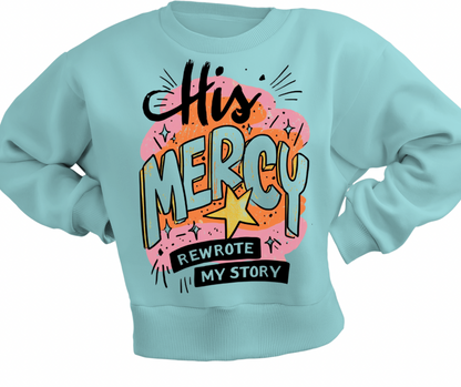 His Mercy Rewrote My Story Retro