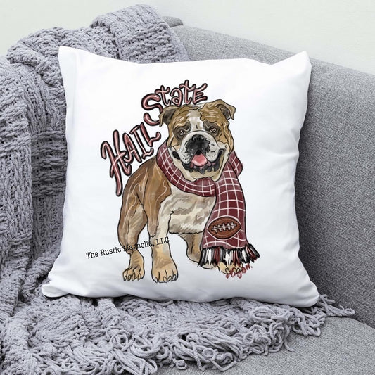 Bulldog Pillow
