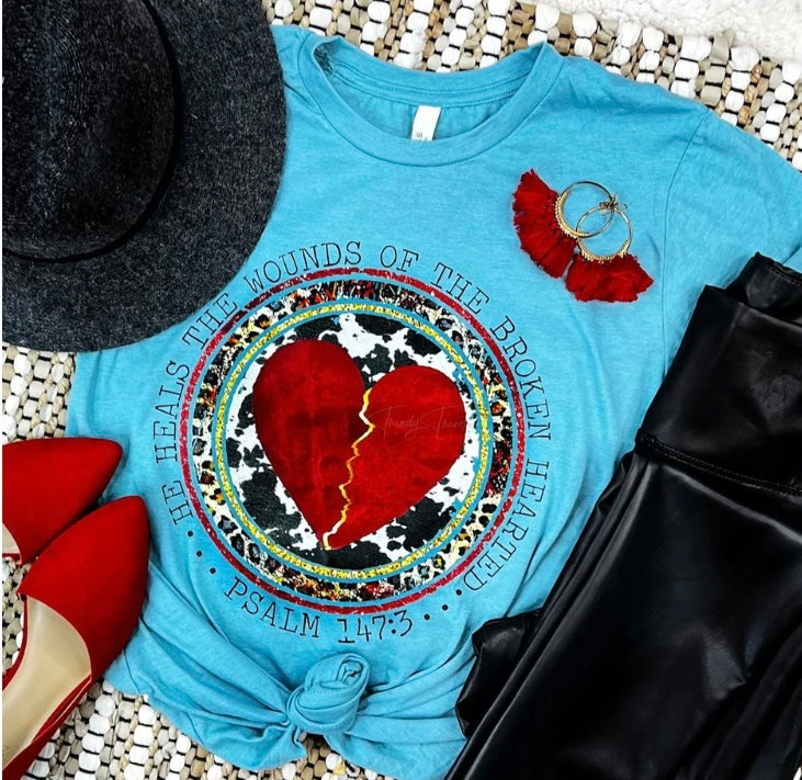 He Heals The Broken Hearted